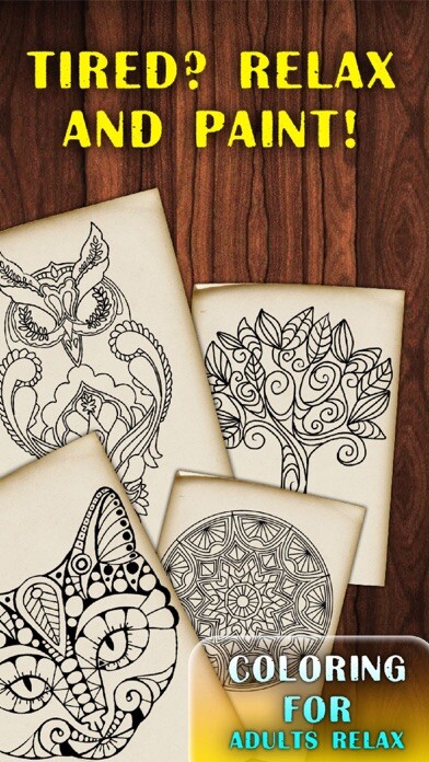 Emulate iPhone app Coloring For Adults Relax using MyAndroid Emulate iPhone app Coloring For Adults Relax using MyAndroid