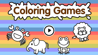 Emulate iPhone app Coloring Game - Coloring Games using MyAndroid