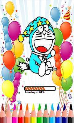 Emulate Android APK Coloring game for Dora-emon Emulate Android APK Coloring game for Dora-emon