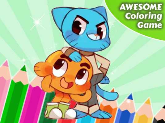 Emulate Android APK Coloring Game for Gumballs