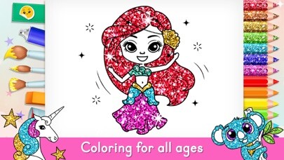 Emulate iPhone app Coloring Games for Kids -Tashi using MyAndroid