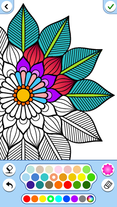 Emulate iPhone app Coloring Pages Book for Adults using MyAndroid Emulate iPhone app Coloring Pages Book for Adults using MyAndroid
