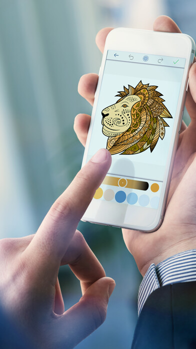 Emulate iPhone app Coloring Pages for Family using MyAndroid