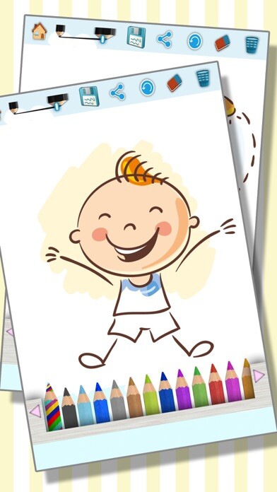 Emulate iPhone app Coloring pages - Painting activity book using MyAndroid Emulate iPhone app Coloring pages - Painting activity book using MyAndroid