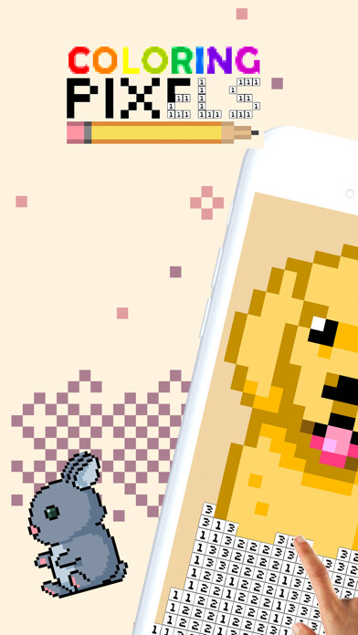 Emulate iPhone app Coloring Pixels using MyAndroid