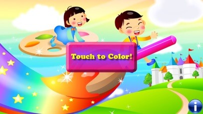 Emulate iPhone app Coloring Shapes for Toddlers ! using MyAndroid