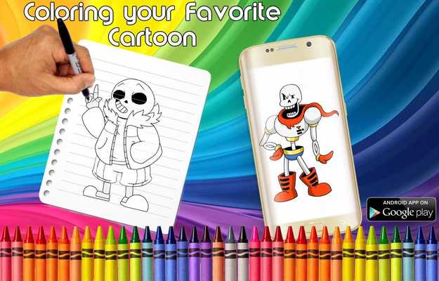 Emulate Android APK Coloring Undertale Pages Emulate Android APK Coloring Undertale Pages