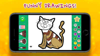Emulate iPhone app Coloring Your Cats using MyAndroid Emulate iPhone app Coloring Your Cats using MyAndroid