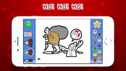 Emulate iPhone app Coloring Your Santa using MyAndroid Emulate iPhone app Coloring Your Santa using MyAndroid