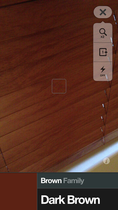 Emulate iPhone app Color Inspector using MyAndroid