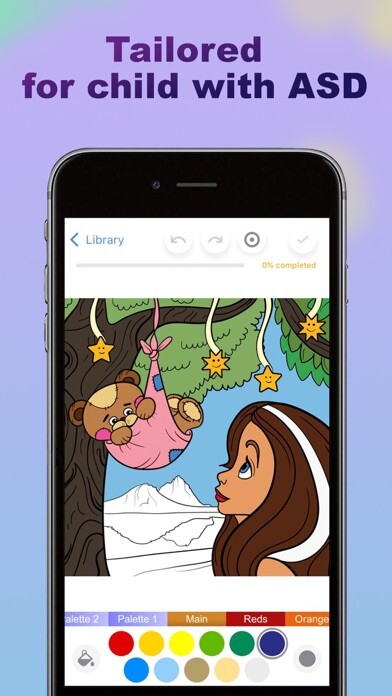 Emulate iPhone app COLORIST coloring therapy using MyAndroid Emulate iPhone app COLORIST coloring therapy using MyAndroid