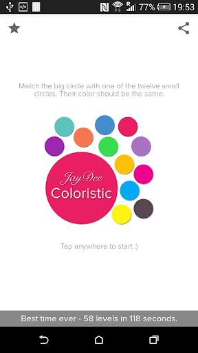 Run android online APK Coloristic from MyAndroid or emulate Coloristic using MyAndroid
