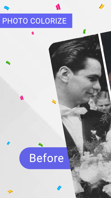 Emulate iPhone app Colorize and Enhance Old Photo using MyAndroid