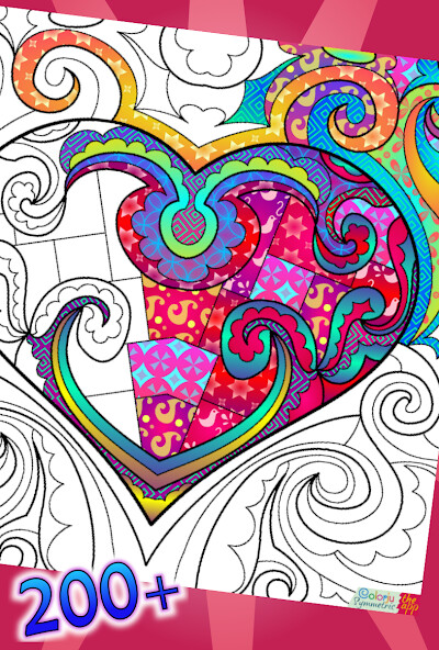 Run android online APK Colorju Symmetric Mandala Coloring Book from MyAndroid or emulate Colorju Symmetric Mandala Coloring Book using MyAndroid