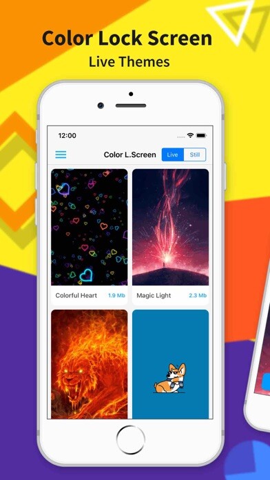 Emulate iPhone app Color Lock Screen using MyAndroid Emulate iPhone app Color Lock Screen using MyAndroid