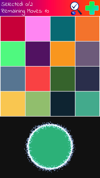 Emulate iPhone app Color Match - Game using MyAndroid Emulate iPhone app Color Match - Game using MyAndroid