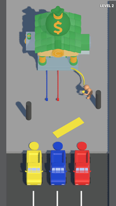 Emulate iPhone app ColorMatchRope3D using MyAndroid