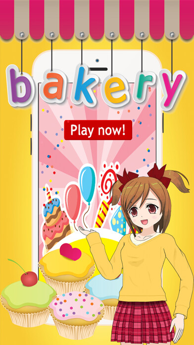 Emulate iPhone app Color ME: Bakery Cup cake Pop Maker Kids Coloring using MyAndroid