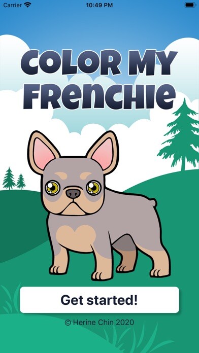 Emulate iPhone app ColorMyFrenchie using MyAndroid Emulate iPhone app ColorMyFrenchie using MyAndroid