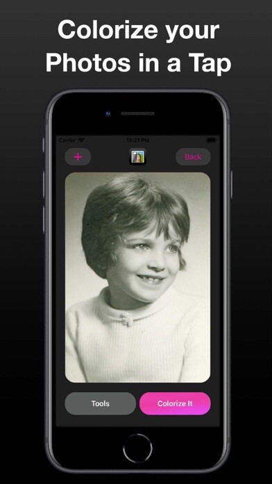 Emulate iPhone app Color Old Black & White Photos using MyAndroid