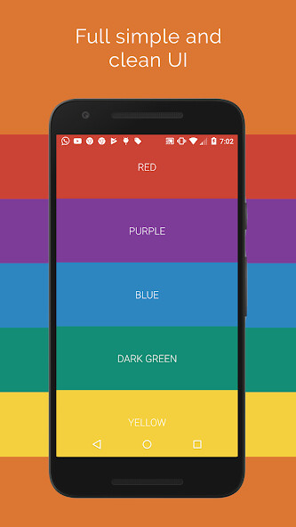 Emulate Android APK Color Palette Material
