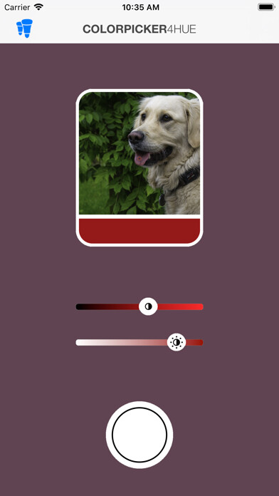 Emulate iPhone app ColorPicker4Hue using MyAndroid Emulate iPhone app ColorPicker4Hue using MyAndroid