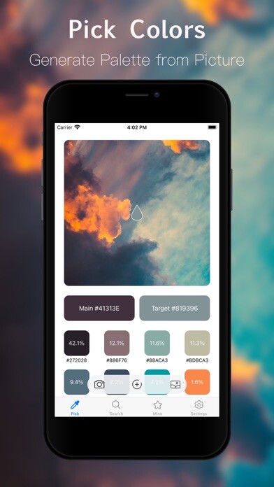 Emulate iPhone app Color Picker - Pick & Design using MyAndroid Emulate iPhone app Color Picker - Pick & Design using MyAndroid