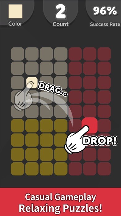 Emulate iPhone app Color Pop! Slide Puzzle using MyAndroid Emulate iPhone app Color Pop! Slide Puzzle using MyAndroid