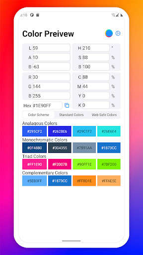 Run android online APK Color Preview from MyAndroid or emulate Color Preview using MyAndroid Run android online APK Color Preview from MyAndroid or emulate Color Preview using MyAndroid
