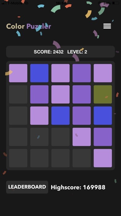 Emulate iPhone app Color Puzzler using MyAndroid Emulate iPhone app Color Puzzler using MyAndroid
