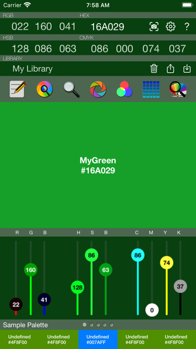 Emulate iPhone app ColorQueryPro using MyAndroid Emulate iPhone app ColorQueryPro using MyAndroid