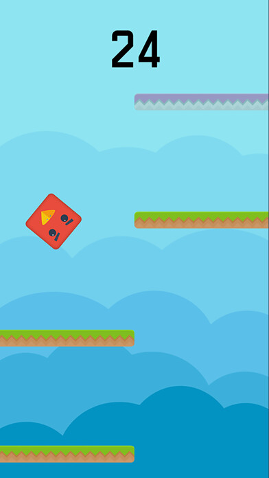Emulate iPhone app Color Red Geometry Bird Square Blok Jump Dash Spikes using MyAndroid Emulate iPhone app Color Red Geometry Bird Square Blok Jump Dash Spikes using MyAndroid