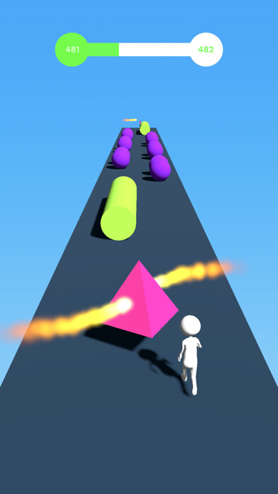 Emulate iPhone app Color Run - Stickman Dance 3D using MyAndroid Emulate iPhone app Color Run - Stickman Dance 3D using MyAndroid