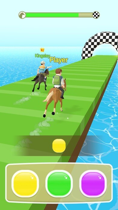 Emulate iPhone app Color Rush Horse 3D using MyAndroid Emulate iPhone app Color Rush Horse 3D using MyAndroid