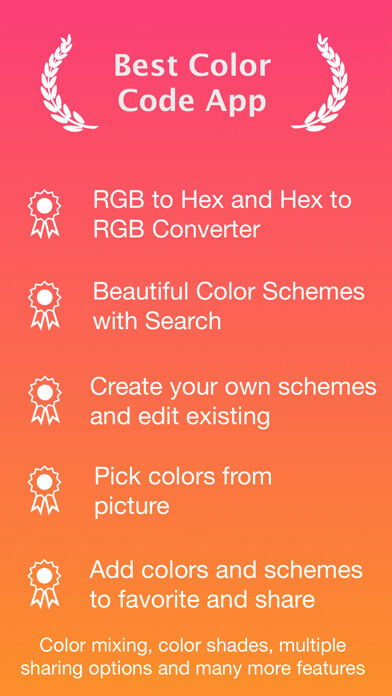 Emulate iPhone app Color Scheme, Mix & Converter using MyAndroid