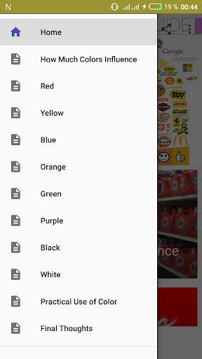 Run android online APK Colors in Marketing from MyAndroid or emulate Colors in Marketing using MyAndroid