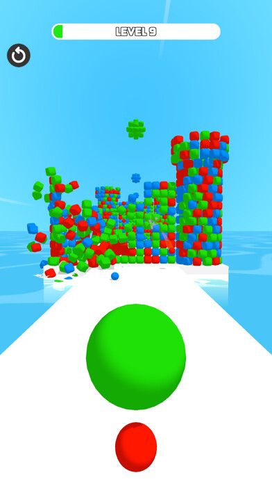 Emulate iPhone app Color Smash Run using MyAndroid Emulate iPhone app Color Smash Run using MyAndroid