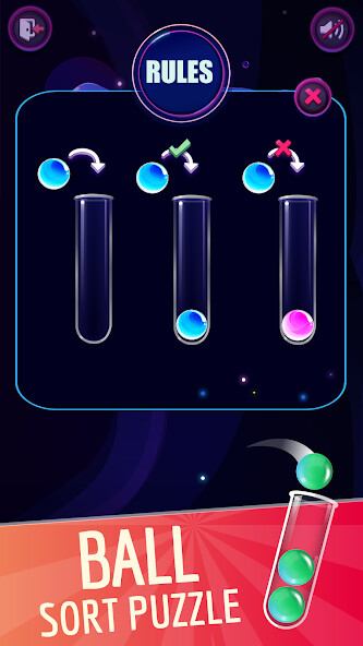 Run android online APK Color Sort: Ball Sort Puzzle from MyAndroid or emulate Color Sort: Ball Sort Puzzle using MyAndroid