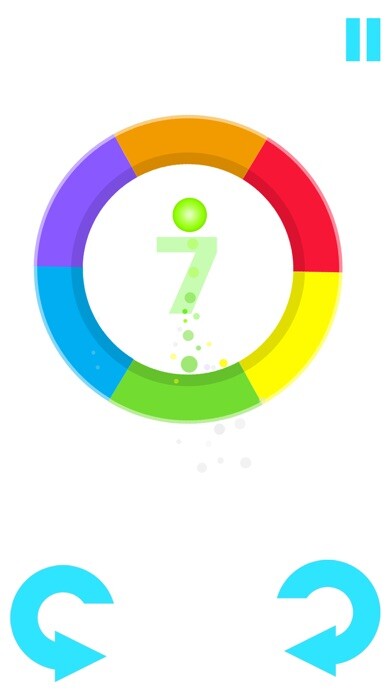 Emulate iPhone app Color Spin using MyAndroid