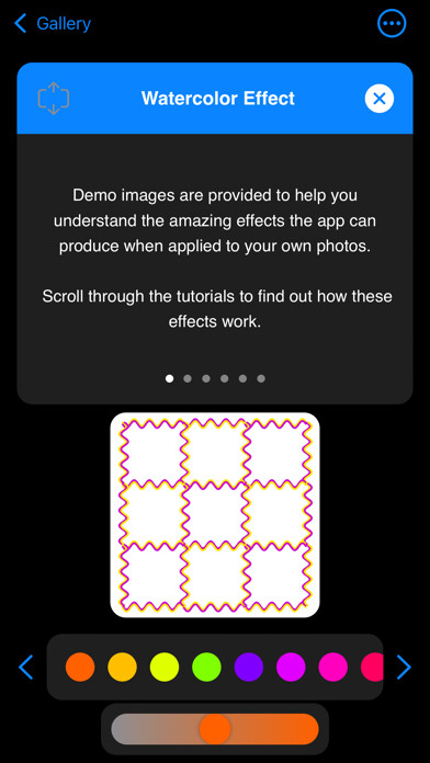 Emulate iPhone app Colors Pro - Photo Editor using MyAndroid