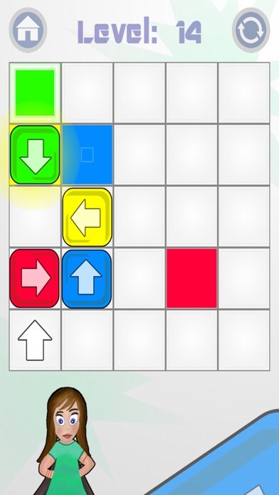 Emulate iPhone app Color Square puzzle game using MyAndroid Emulate iPhone app Color Square puzzle game using MyAndroid