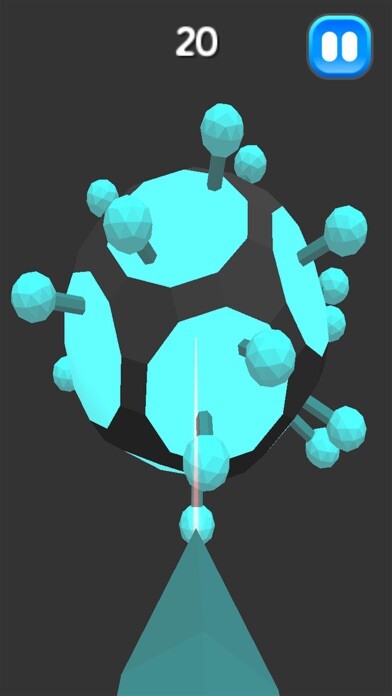 Emulate iPhone app Color Stick Ball - AA 3D Play Style using MyAndroid Emulate iPhone app Color Stick Ball - AA 3D Play Style using MyAndroid
