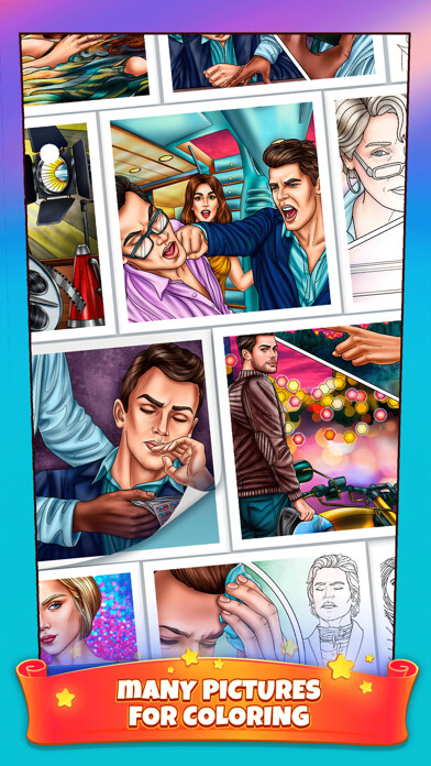 Emulate iPhone app Color Stories: Painting game using MyAndroid Emulate iPhone app Color Stories: Painting game using MyAndroid