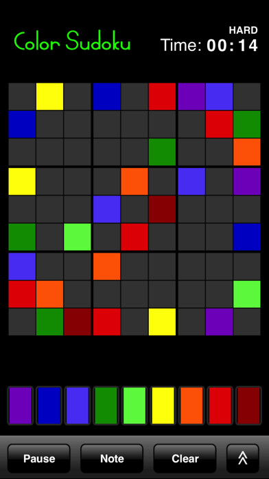 Emulate iPhone app Color Sudoku using MyAndroid Emulate iPhone app Color Sudoku using MyAndroid