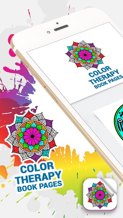 Emulate iPhone app Color Therapy Book Pages using MyAndroid Emulate iPhone app Color Therapy Book Pages using MyAndroid