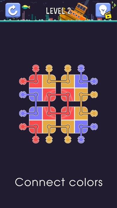 Emulate iPhone app Color Tile Rotate using MyAndroid