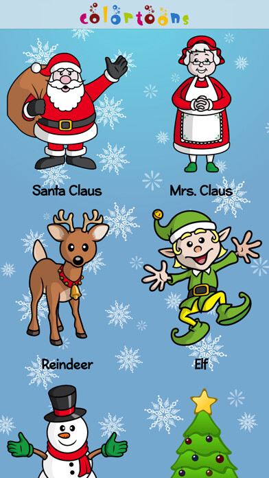 Emulate iPhone app Colortoons Christmas using MyAndroid Emulate iPhone app Colortoons Christmas using MyAndroid