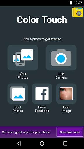 Run android online APK Color Touch Effects from MyAndroid or emulate Color Touch Effects using MyAndroid