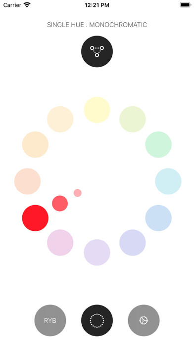 Emulate iPhone app Color Wheel using MyAndroid Emulate iPhone app Color Wheel using MyAndroid