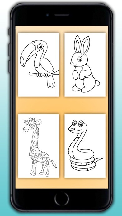 Emulate iPhone app Color Wild Animals - coloring book for kids 3 8 years old using MyAndroid Emulate iPhone app Color Wild Animals - coloring book for kids 3 8 years old using MyAndroid